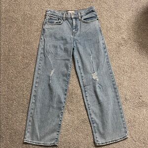 Kid’s Classic Blue Distressed Jeans
